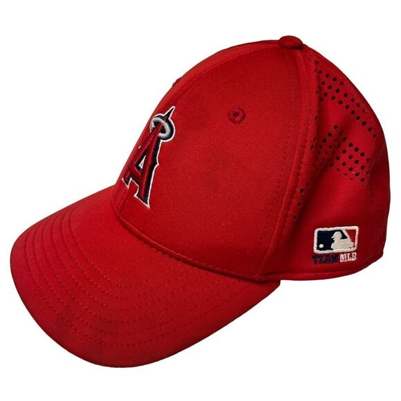 Los Angeles Angels Baseball‎ Hat Cap Unisex S/M Red Fitted Hat TeamMLB OC… - Picture 3 of 8